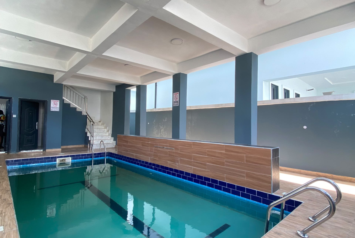 Luxury Redefined: 4-Bedroom Terraced Duplex with Private Pool, Gym & Kids’ Play Area.