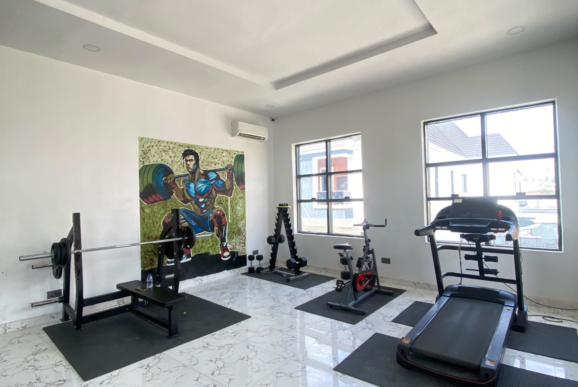 Luxury Redefined: 4-Bedroom Terraced Duplex with Private Pool, Gym & Kids’ Play Area.